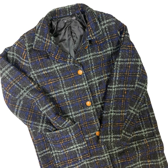 Plaid Coat/Jacket - Picture 3 of 10